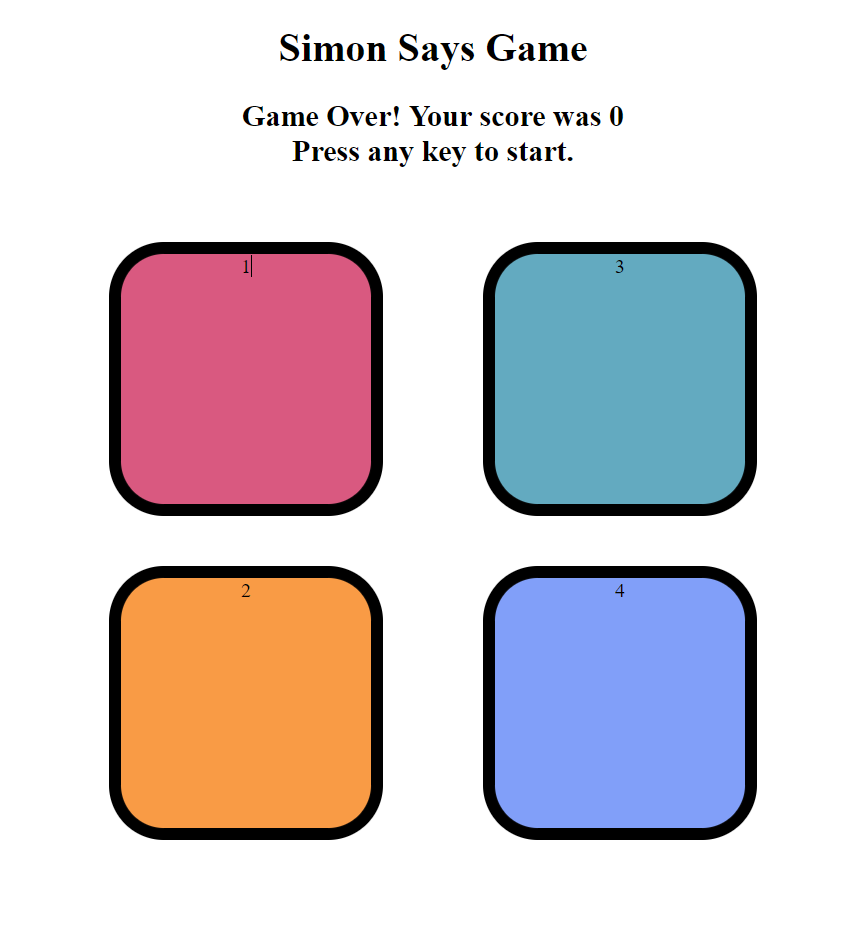 Simon-Says-Game